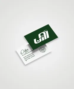 کارت ویزیت تعداد کم - گلاسه دورو ابعاد دلخواه