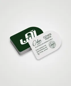 کپی کارت ویزیت تعداد کم - گلاسه دورو (4.5 * 8.4)